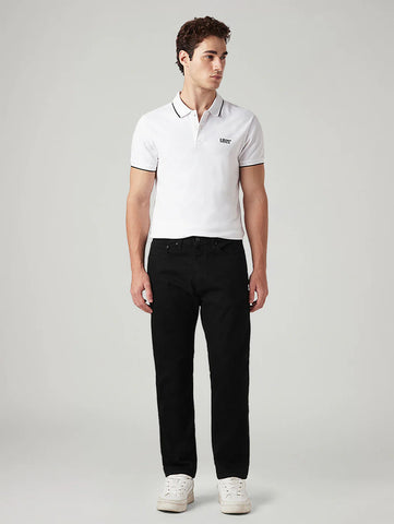 Mens 505 Mid Rise Straight Fit Cotton Stretch Blend Jeans