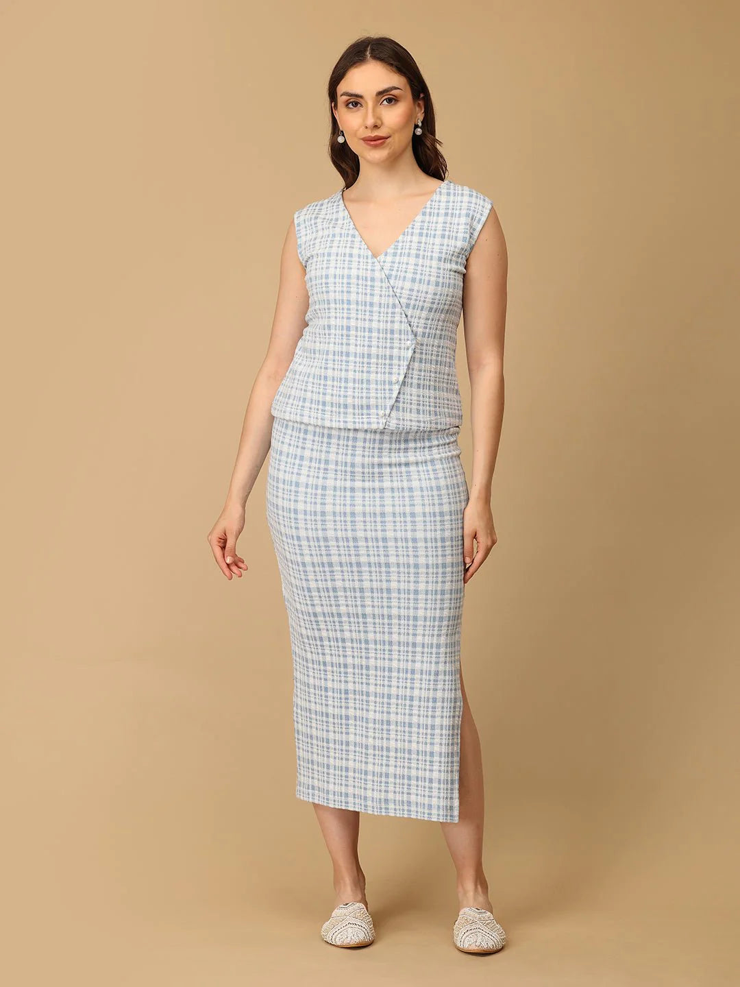 Check Me Out Women's Skirt and Top Set